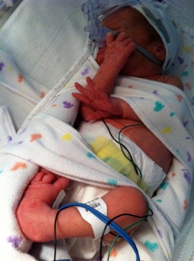Kiki in the special care unit