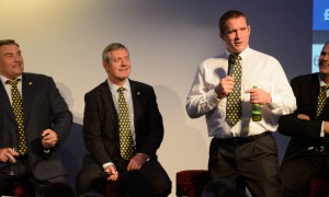 Jason leonard, Phil Vickery and Martin Johnson help raise money for Sparks children's medical research