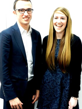 Alex and Emily, some of our office volunteers