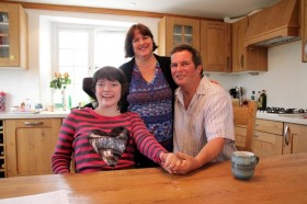 Annie and her parents