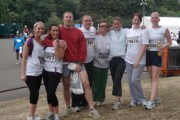 Avanta employees doing a Corporate Challenge for Sparks