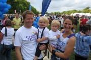 Alex and Ian with their twins Will and Ellie